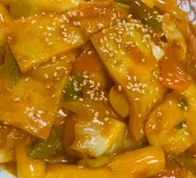 Fish Cake and Rice Cake