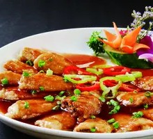 Braised Fish with Skin Removed