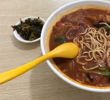 Pig's Liver Noodles with Pig's Skin