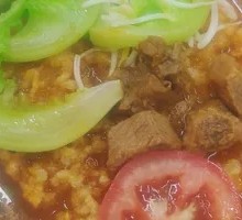 Tomato Fried Egg Beef Noodle Soup