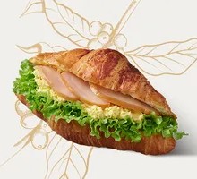 Egg and Chicken Croissant
