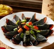 Century Egg Meatballs