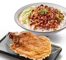 Sauce Tender Pork Cutlet with Braised Pork