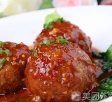 Pork Ball Rice