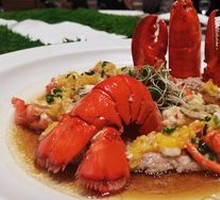 Black Pork Steamed Boston Lobster