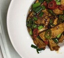 Stir-Fried Tofu Cubes