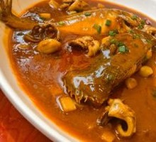 Tofu and Fish Medley