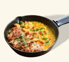 Cheese Coconut Portuguese Curry Chicken Leg Risotto