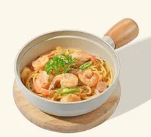 Seoul Spicy Creamy Shrimp Oil Noodles