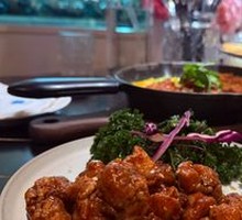 Peanut Sweet and Spicy Chicken with Kale