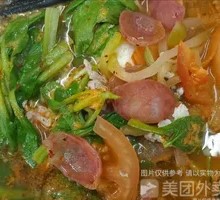 Pig's Intestine and Liver with Shredded Pork