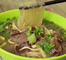 Beef Bone Meat and Vermicelli Soup