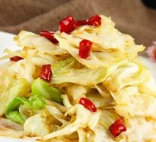 Shredded Cabbage Rice Bowl