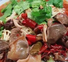 Chicken Offal Noodles
