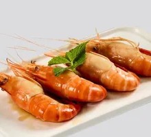 Steamed and Drunk Freshwater Shrimp