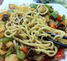 Beef and Potato Noodles