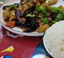 Braised Pork and Eggplant