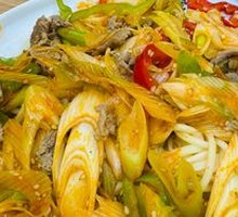 Scallion Beef Noodles