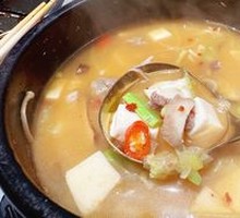 Beef and Soybean Paste Soup