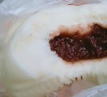 Rose Red Bean Bun