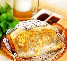 Golden Shredded Pork Pancake
