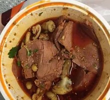 Spicy Sichuan Beef and Ox Tripe in Sour Soup