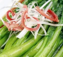 Steamed Guangdong Mustard Greens