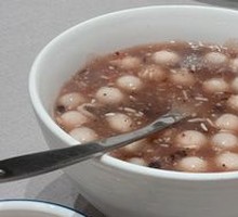 Red Bean Glutinous Rice Balls Soup