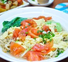 西红柿鸡蛋盖浇面