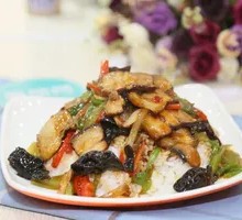 Spicy Pork Stir-fry Rice Bowl