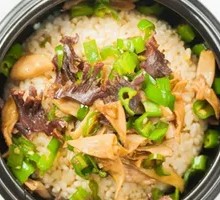 Green Pepper Chicken Offal Rice Bowl