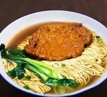 Fried Tofu and Pork Chop Noodles