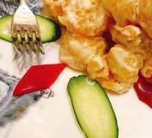 Mustard Shrimp Balls