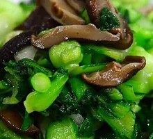 Bamboo Shoots with Greens
