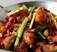 Pickled Vegetable Stewed Red-feathered Chicken