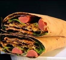 Grilled Sausage Pancake