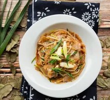 Sausage Fried Rice Noodles