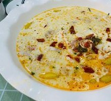 Black Fish with Sour Cabbage