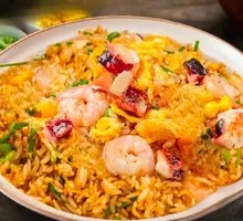 Lucky Three Treasure Fried Rice