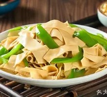 Stir-Fried Bell Pepper with Tofu Skin