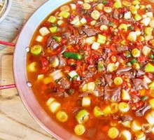 Spicy Duck Blood Stir-fry