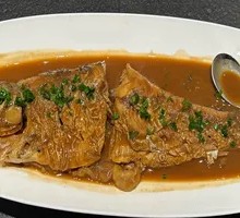 Braised Large White Fish