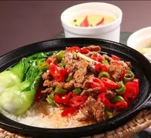 Braised Beef Clay Pot Rice