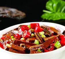 Stir-Fried Duck Blood