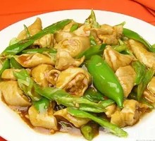 Green Pepper and Intestines