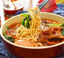 Beef Offal Stir-Fried Noodles