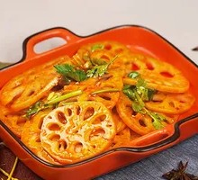 Braised Lotus Root in Spiced Sauce