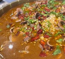 Sichuan-style Boiled Whole Pork Kidney Slices