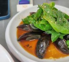 Grilled Pepper and Century Egg