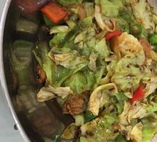 Spicy Cauliflower in Hot Pot